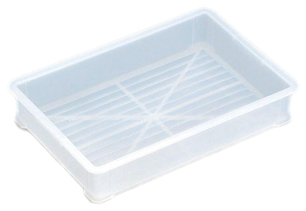 Amazon | リス PP透明パンコンテナー 小型 浅 [ (外寸)間口574 x 奥行